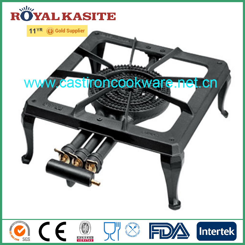 hot sale long pipe cast iron three ring industrial gas burner