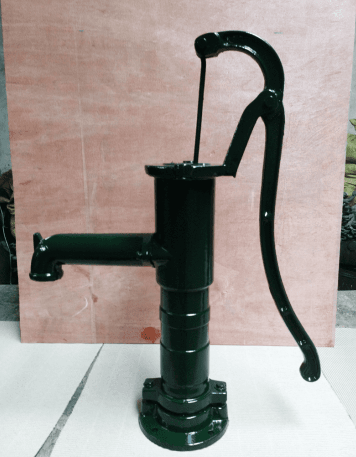 Original Factory Blue Floral Cast Iron Teapot -
 cast iron manual hand water pump – KASITE