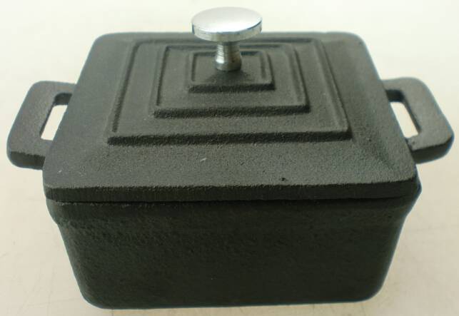 18 Years Factory Mini Cast Iron Teapot -
 hot sale high quality mini preseaoned cast iron square dish – KASITE