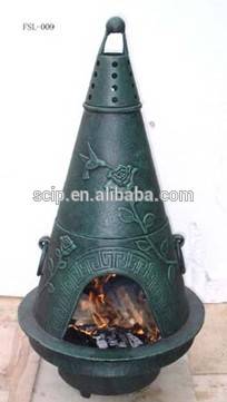 cast iron fireplace, cast iron Chimenea