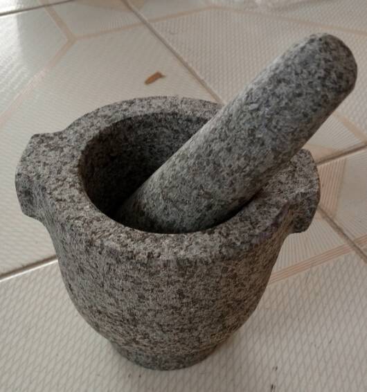 hot sale granite mortar and pestle