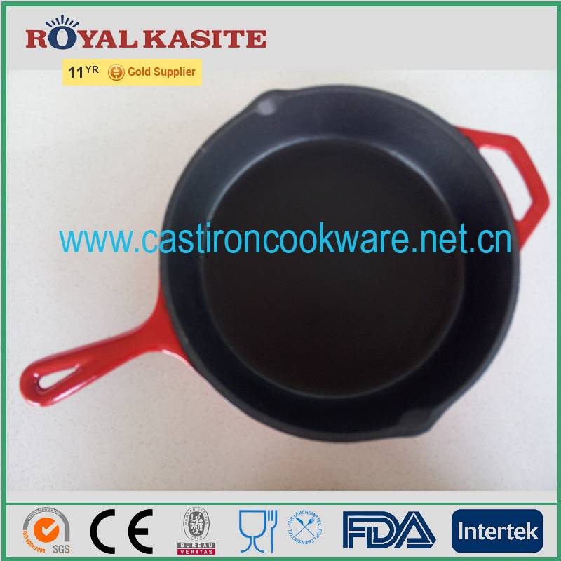 wholesale cast iron cooking evenly fry pan with lowest price for Wholesaler