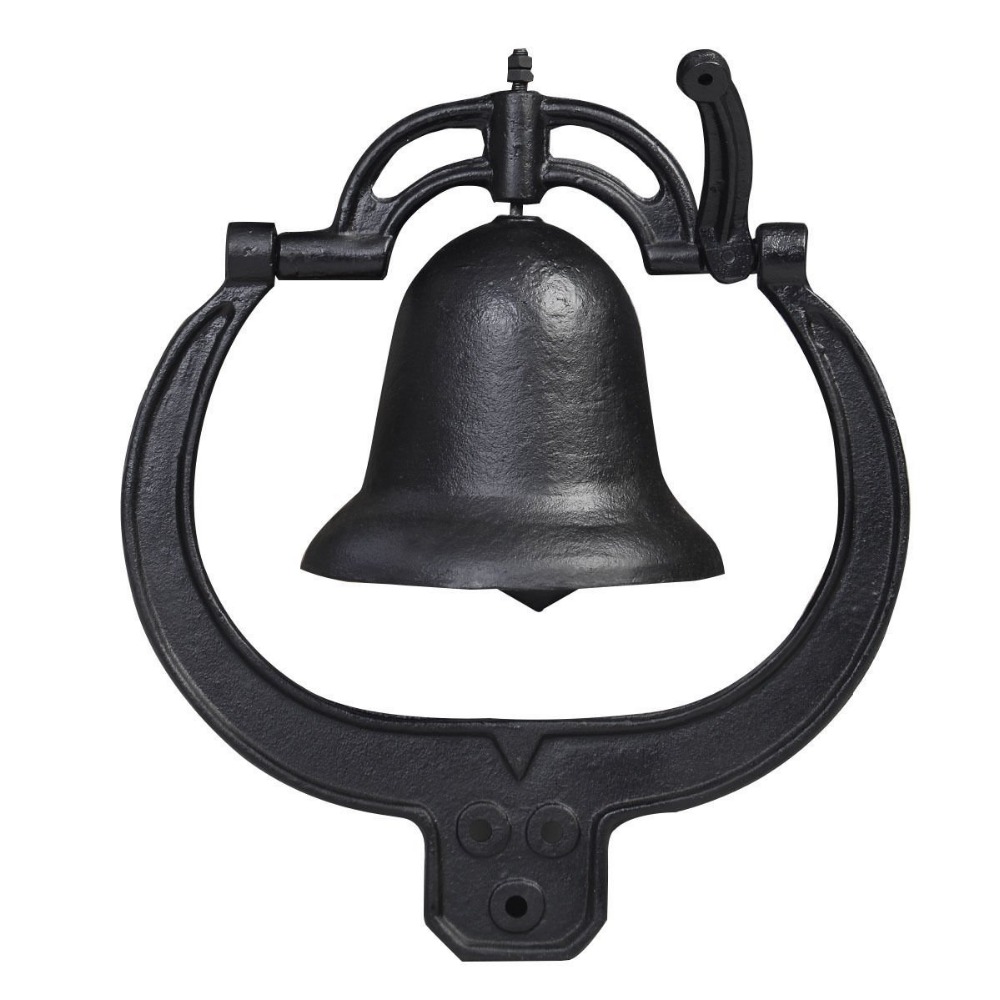 cast iron bell, church bell, cast iron garden bell