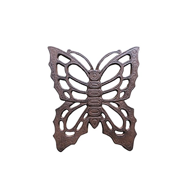 Cast Iron Garden Stepping Stone – Butterfly