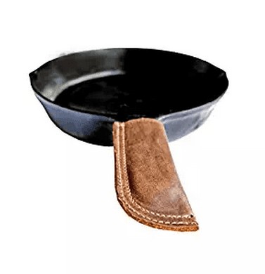 Good Wholesale VendorsPorcelain Teapot Set -
 Rustic Leather Hot Handle Holder (Cast Iron Panhandle Potholder) Double Layered – KASITE