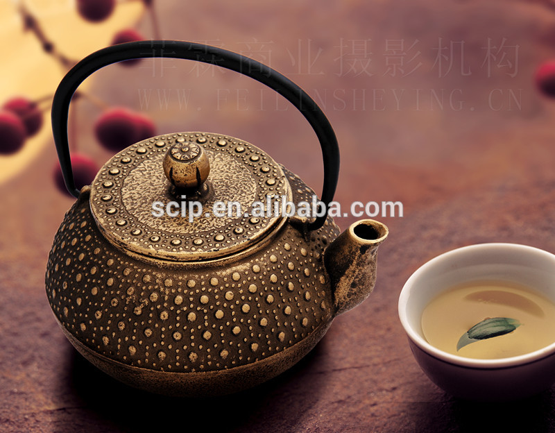 2016 ζεστό πώλησης τσάι κατσαρόλα από χυτοσίδηρο