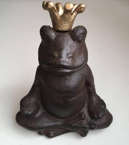 Wholesale Hand-Made Metal Craft - cast iron frog statue – KASITE