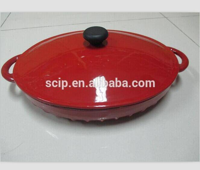 Professional ChinaCast Iron Round Frying Pan -
 manufacture supply Enamel Cast Iron Casserole cast iron pot dutch oven – KASITE