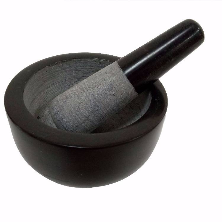 professional factory for Enamel Coating Cast Iron Teapot -
 Durable kitchen stone granite mortar and pestle – KASITE