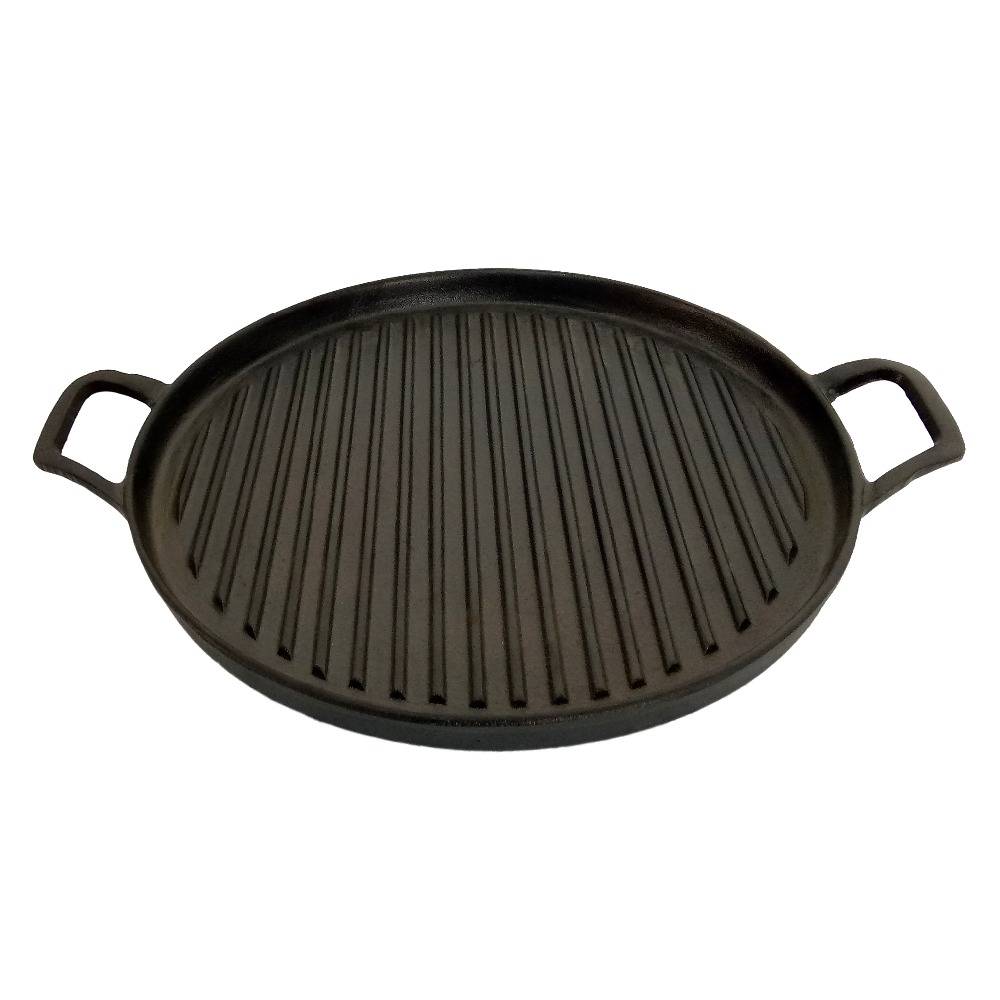 Discount Price Small Metal Crafts -
 Pre-seasoned Round 12 inch Cast Iron Griddle Pizza Pan – KASITE