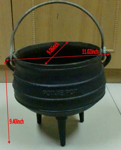 Wholesale Price Cast Iron Enameled Cookware -
 Hot sale high quality south africa 3 legs cast iron cauldron potjie pot – KASITE