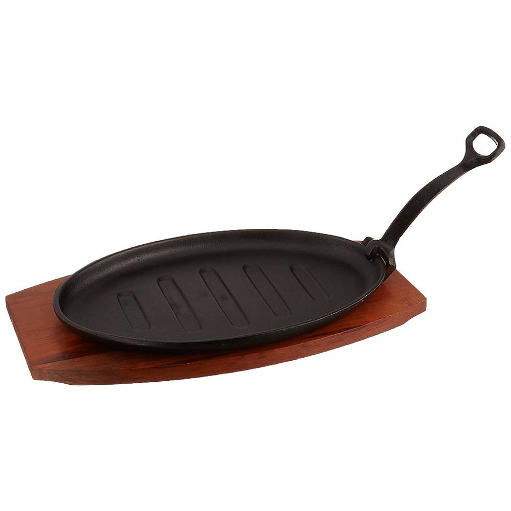 Hot sale Modern Glass Teapot -
 Large Cast Iron Sizzling Steak Plate – KASITE