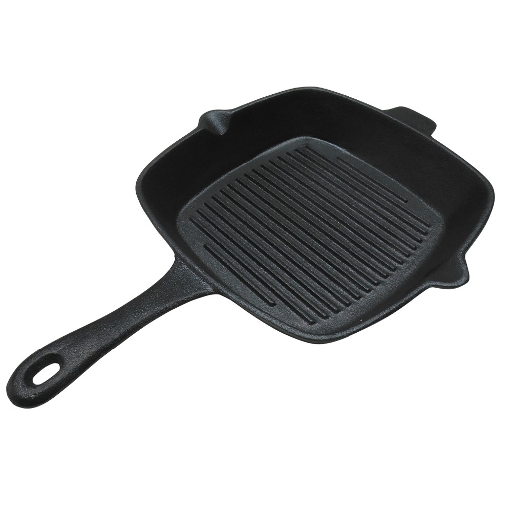 cast iron preseasoned fry pan/cast iron preseasoned skillet pan