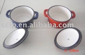 Hot sale Factory Cast Iron Frying Pan With Long Handle -
 cast iron enamel mini casserole – KASITE