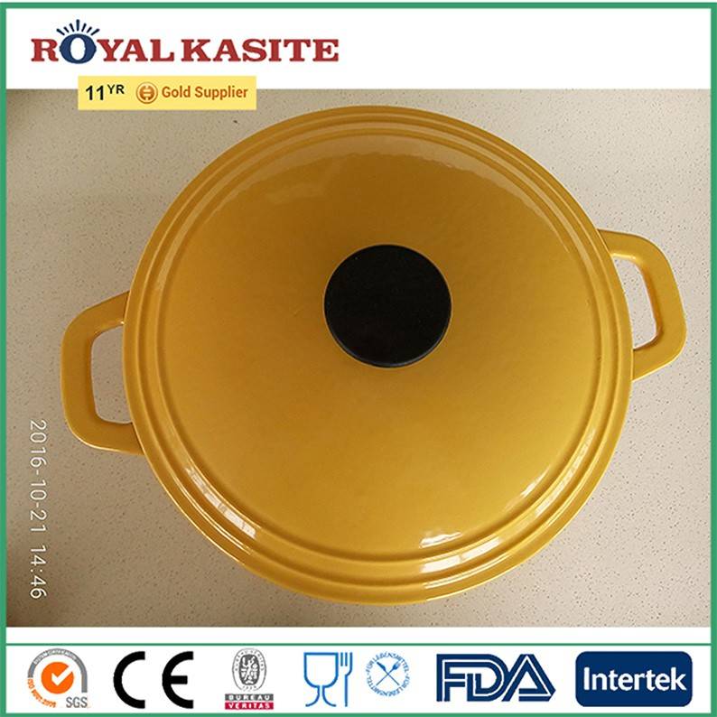 One of Hottest for Cast Iron Drinkware Teapot -
 New design kitchen mini cast iron casserole pots – KASITE