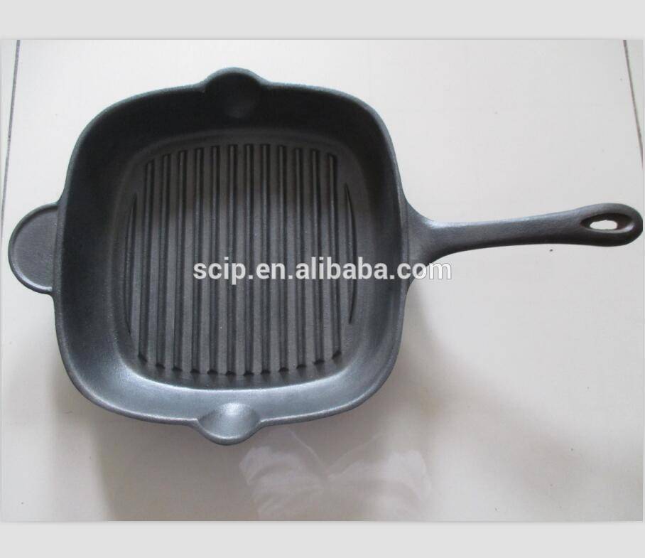2017 hot sale cast iron griddle pan frying pan
