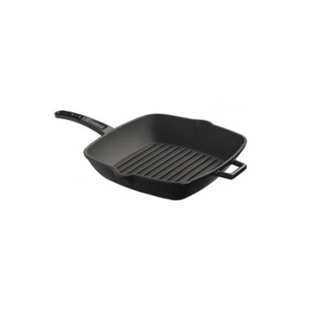 Nonstick Pan – Frying Pan Set Square Fry Pan with Ceramic Coating – Dishwasher Safe Kitchen Skillet Cookware black