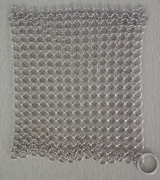 hot sale cheap chainmail scrubber for cast iron pan