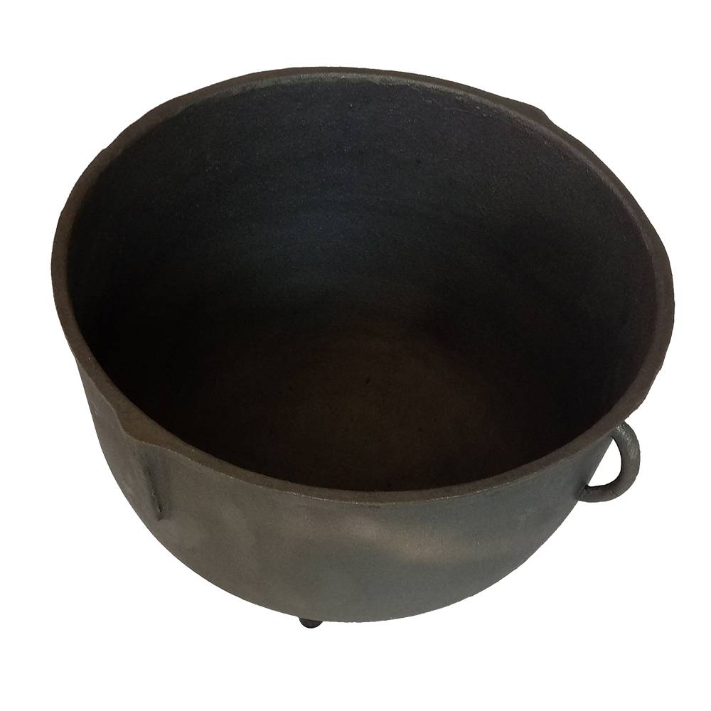 Wholesale Large Cast Iron 25 gallon cauldron Pot factory and