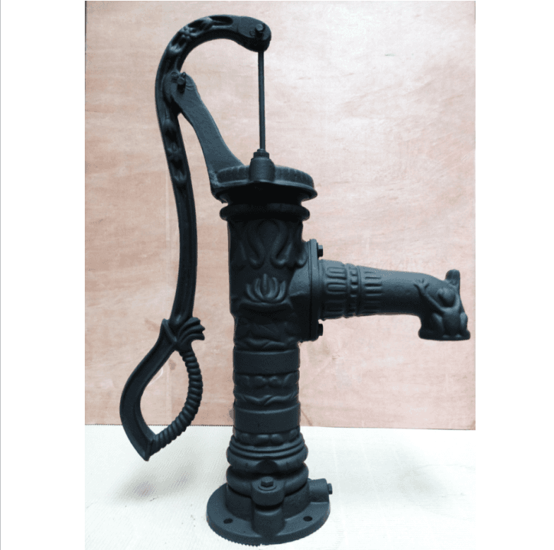 manual hand cast iron water pump