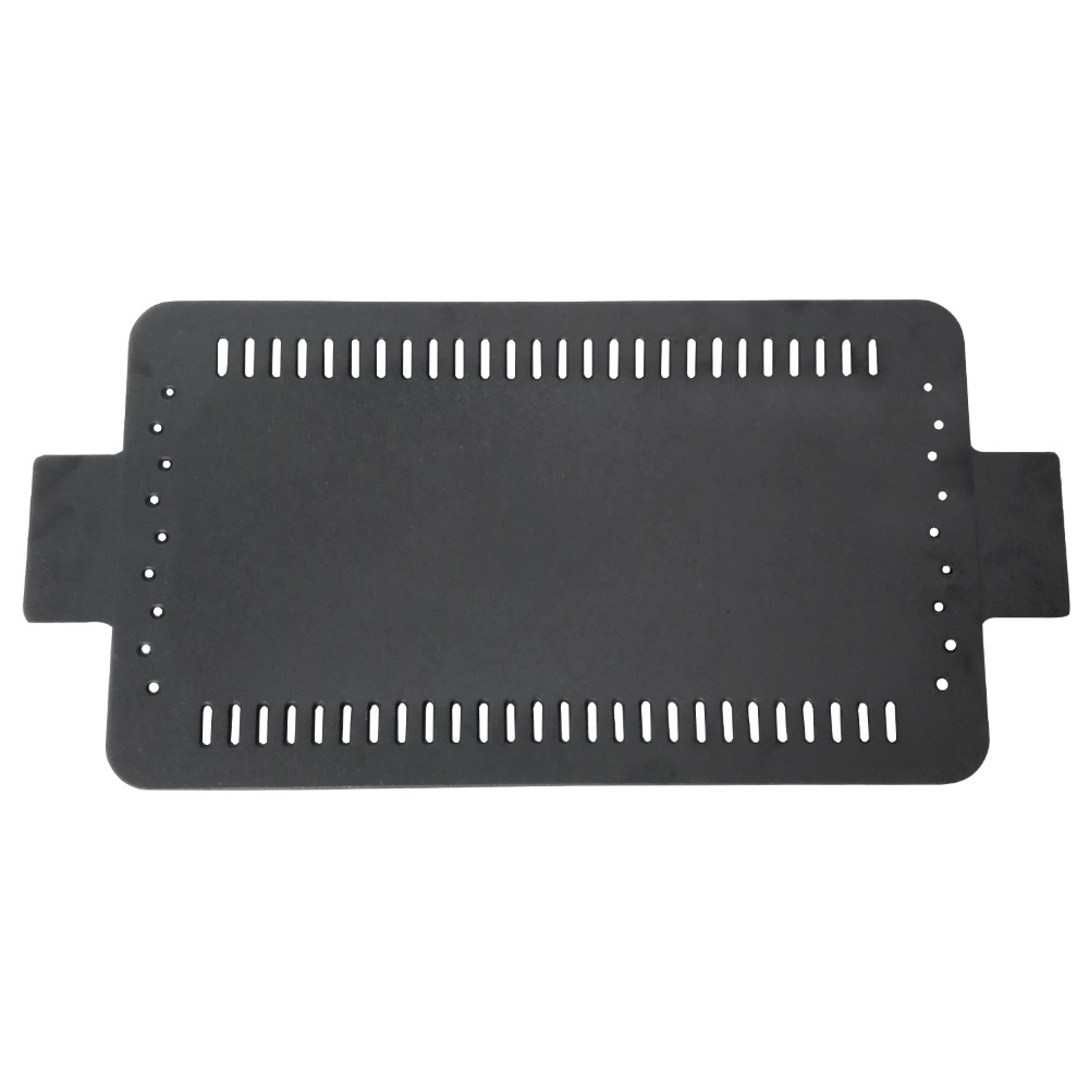 Summer BBQ cast iron hollow griddle grill plate board, Pre-seasoned