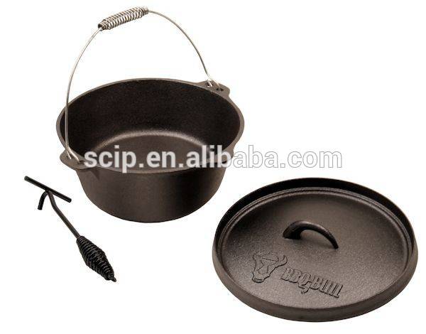 Well-designed Square Hollow Handles Iron Cast Skillet 10 Inch -
 cast iron dutch oven – KASITE