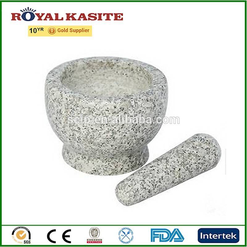 2015 New Product – 5" stone granite mortar and pestle