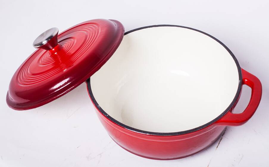 Big Discount Oval Casserole Set -
 enamel cast iron cooking pot – KASITE