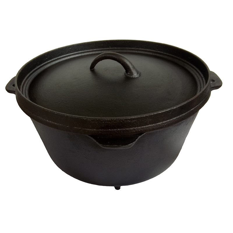 Lowest Price for Black Teapot With Handle -
 FDA Certification cast iron pot/Camping dutch oven – KASITE
