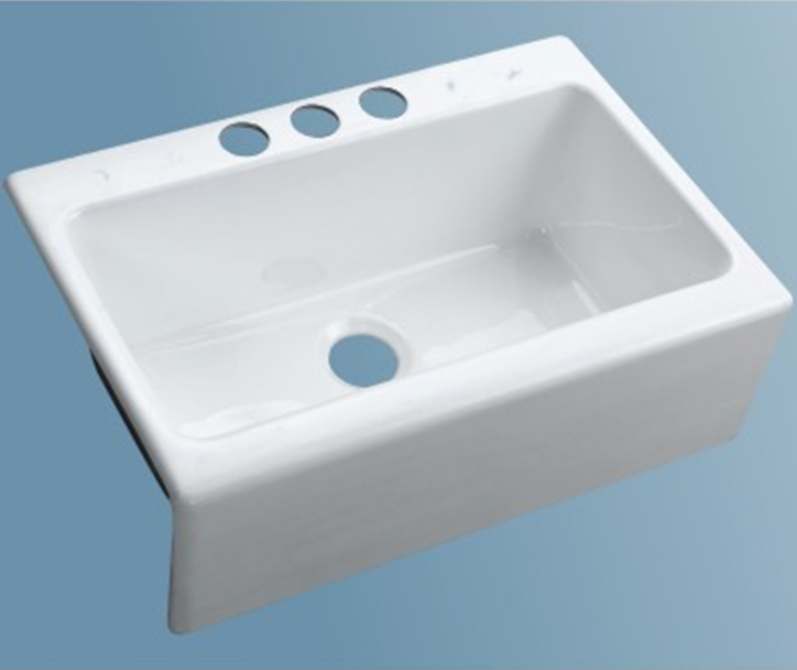 good quality enameled cast iron basin sink SW-4009