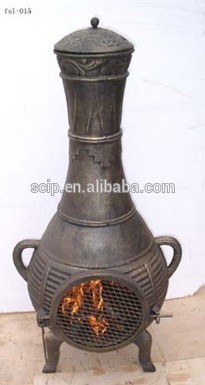 cast iron fireplace, cast iron Chimenea