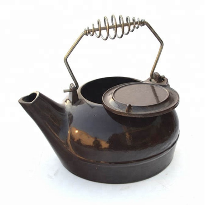 Royal Kasite cast iron enamel tea pot