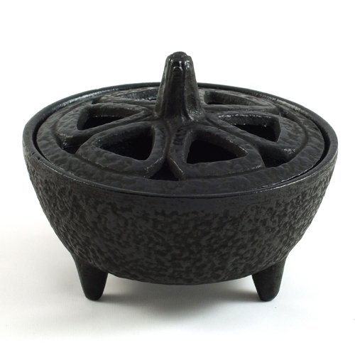 2017 China New Design Funky Ceramic Teapot -
 Cast Iron flower Shaped Incense bowl – KASITE