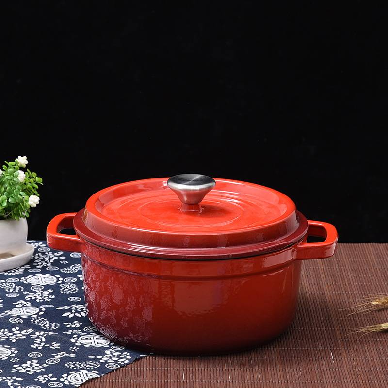 Well-designed Ceramic Teapot For One -
 red enamel cast iron dutch oven 24cm – KASITE