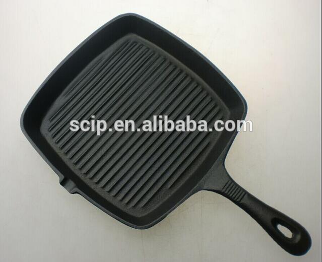 rectangular cast iron griddle pan preseasoned Amazon