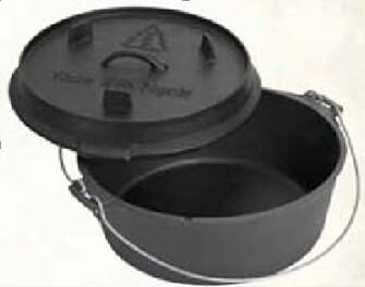 cast iron dutch oven/camping cookware sets