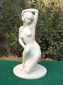 Goddess Cast Iron Sculpture