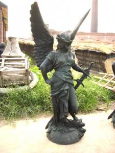Angel Cast Iron Statue and Sculpture