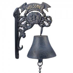 garden cast iron decorative bell