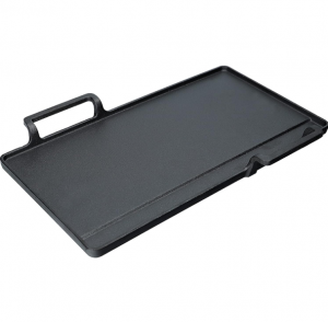 pre-seasoned  cast iron rectangle plate,    grill plate    outdoor use