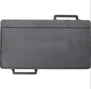 pre-seasoned  cast iron rectangle plate,    grill plate    outdoor use