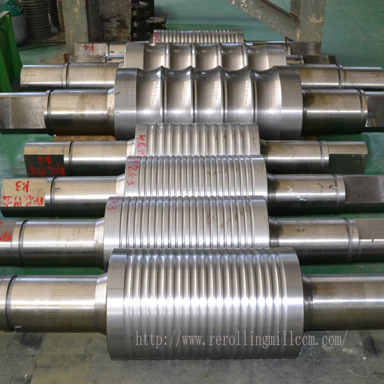 Støbt stålrulle Rullemøllevalser med høj hastighed til industriel
