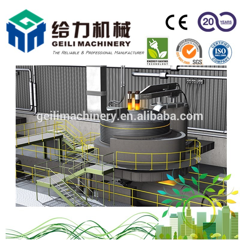 Good Quality Induction Furnace -
 1T – 10T Electric arc furnace ( EAF ) Carbon Steel smelting -Geili
