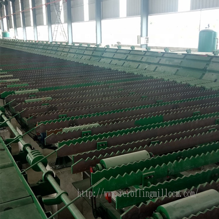 China Mesa transportadora lecho de enfriamiento de acero para y fabricantes de laminadores Geili