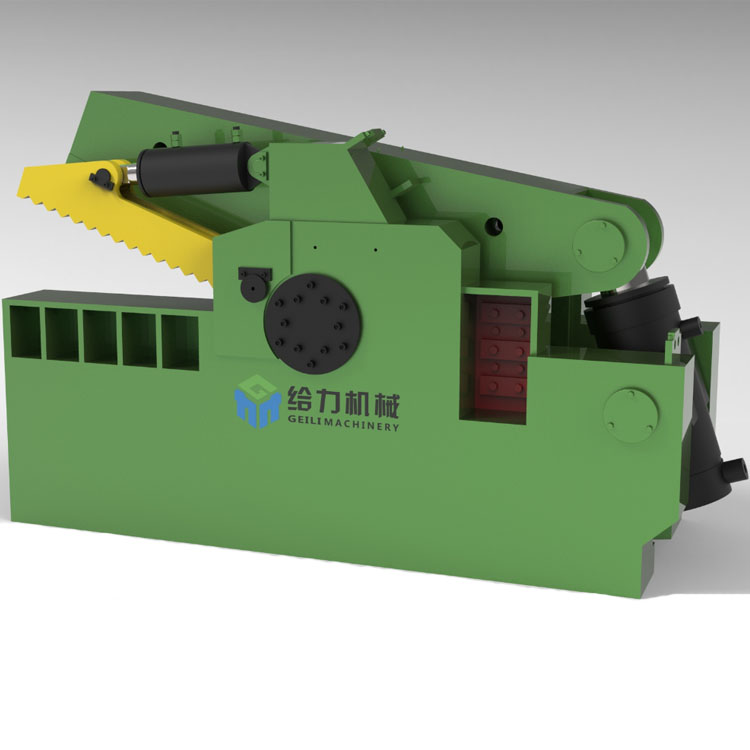 Hot New Products Ccm Casting Machine -
 High Quality Crocodile type hydraulic steel shear machine -Geili