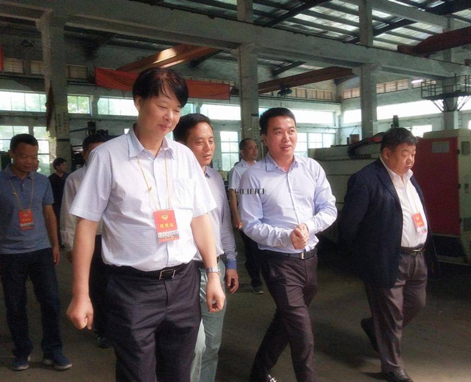 Provincial leaders’ inspection team came to our company to inspect and guide the work