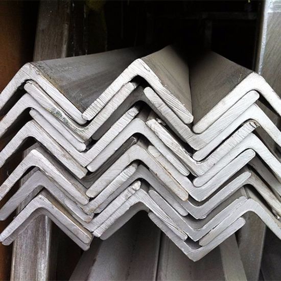 China Hot Rolled Zinc Coated Galvanized Equal and Unequal Angle Steel Bar  factory and manufacturers