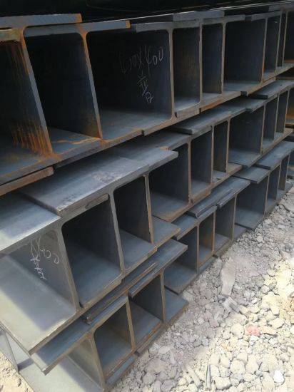 Çin Menşei Değirmen Fiyatı Doğrudan Sıcak Haddelenmiş Çelik H Kiriş Bölümleri Profili