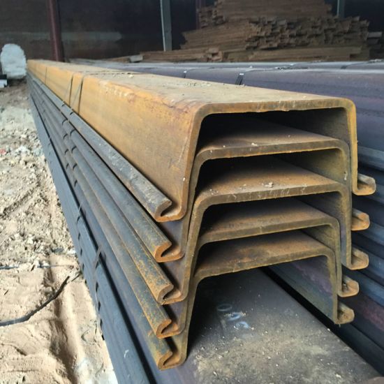 Good Quality Section Steel – U Type Cold Formed Steel Sheet Pile in Different Shapes and Profiles -Geili