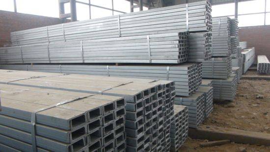 Steel Structural Hot Rolled U Channel Steel Bar with 100X50X5.0 mm